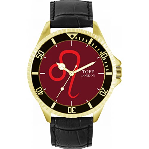 Toff London Rote Leo Uhr von Toff London