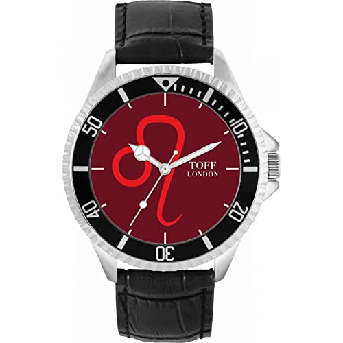 Toff London Rote Leo Uhr von Toff London