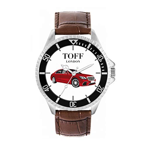 Toff London Rote Limousine Auto Uhr TLWL-1409 von Toff London