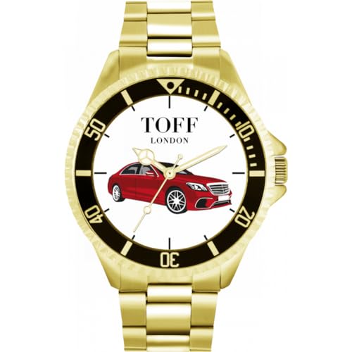 Toff London Rote Limousine Auto Uhr TLWL-1519 von Toff London