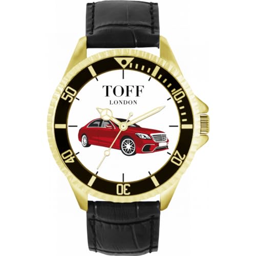 Toff London Rote Limousine Auto Uhr TLWL-1574 von Toff London