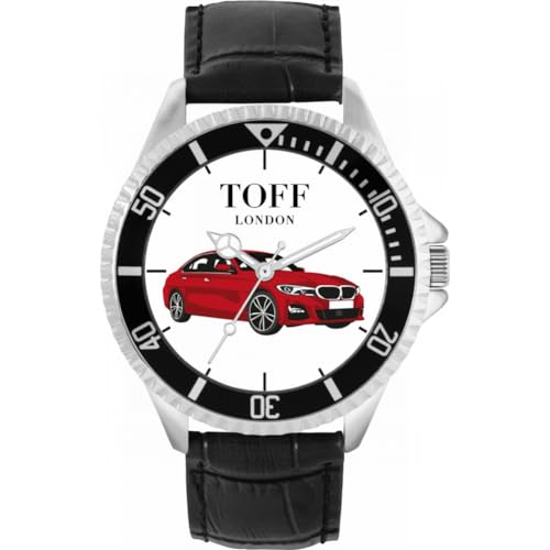 Toff London Rote Limousine Auto Uhr TLWL-1665 von Toff London