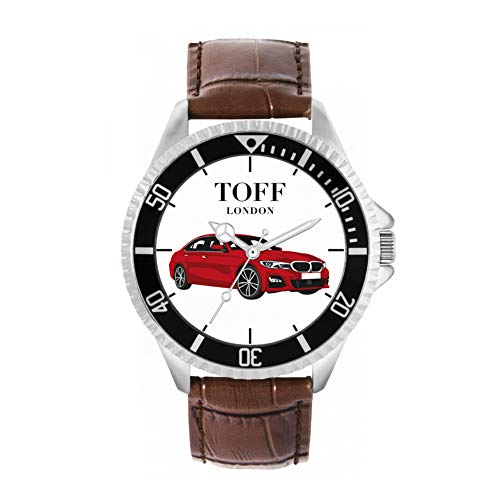 Toff London Rote Limousine Auto Uhr TLWL-1946 von Toff London