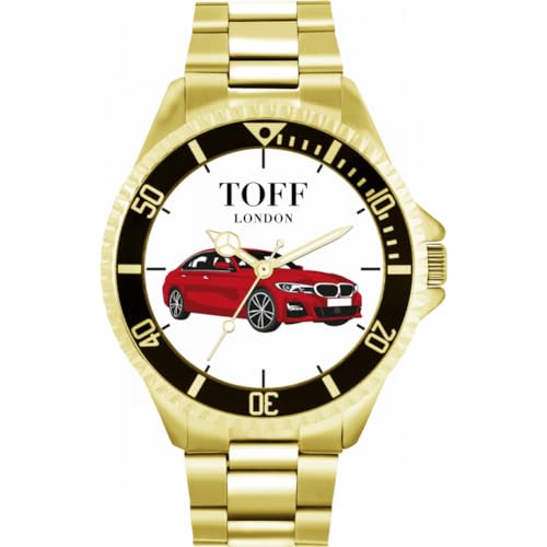 Toff London Rote Limousine Auto Uhr TLWL-2508 von Toff London