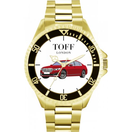 Toff London Rote Limousine Auto Uhr TLWL-2595 von Toff London