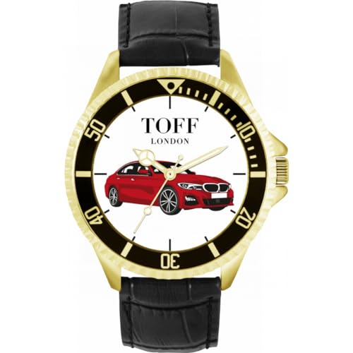 Toff London Rote Limousine Auto Uhr TLWL-2789 von Toff London