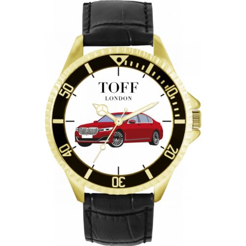 Toff London Rote Limousine Auto Uhr TLWL-2876 von Toff London