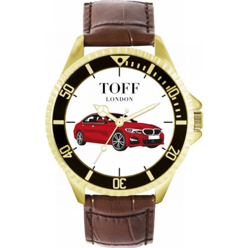 Toff London Rote Limousine Auto Uhr TLWL-3070 von Toff London