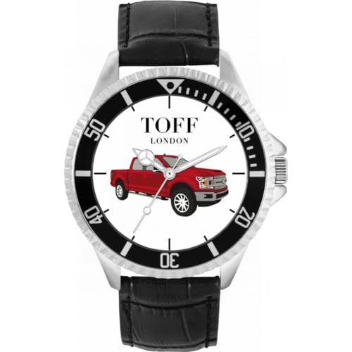 Toff London Rote Pickup-Uhr TLWL-1857 von Toff London
