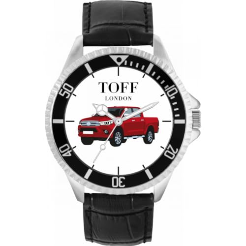 Toff London Rote Pickup-Uhr TLWL-1917 von Toff London