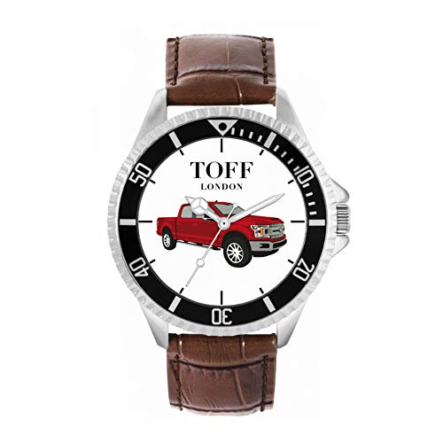 Toff London Rote Pickup-Uhr TLWL-2138 von Toff London