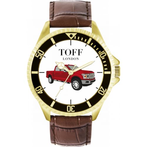 Toff London Rote Pickup-Uhr TLWL-3262 von Toff London