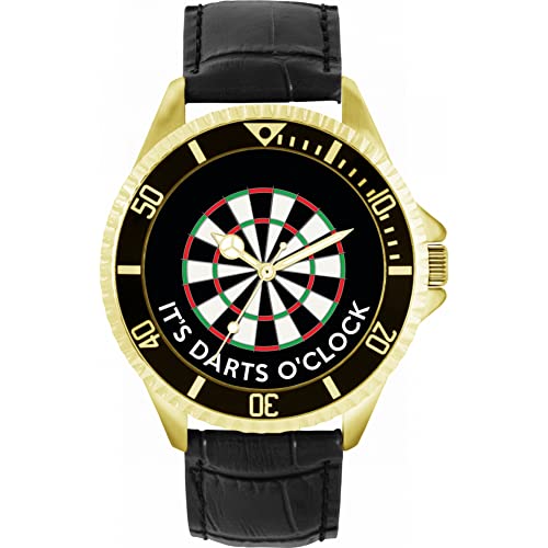 Toff London Schwarz Seine Darts Uhr Uhr von Toff London