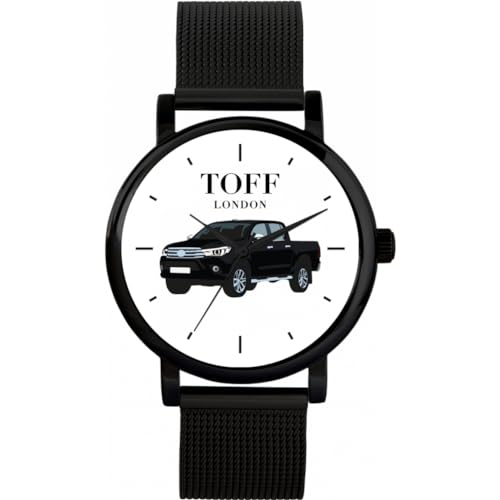 Toff London Schwarze Pickup-Uhr von Toff London