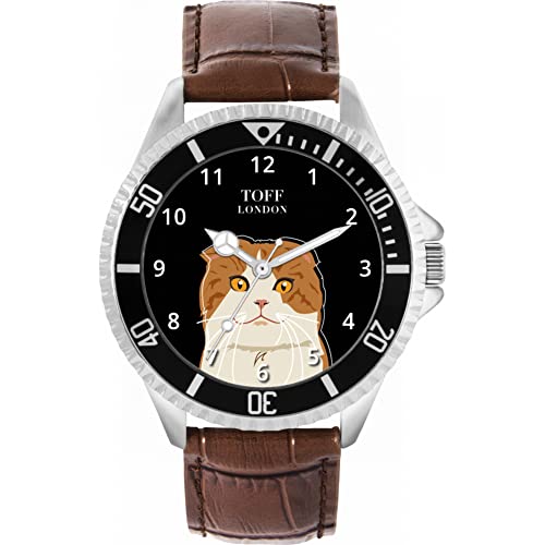Toff London Scottish Fold Head Katzenuhr Toff London Scottish Fold Head Katzenuhr von Toff London