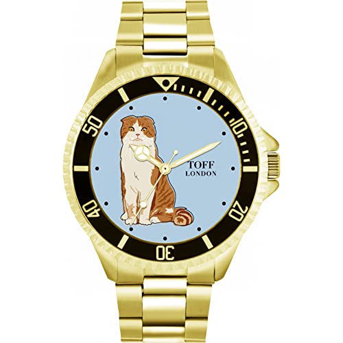 Toff London Scottish Fold Katzenuhr von Toff London