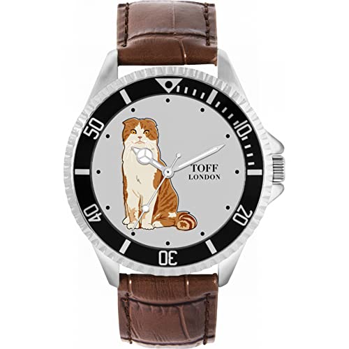 Toff London Scottish Fold Katzenuhr von Toff London