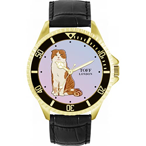 Toff London Scottish Fold Katzenuhr von Toff London