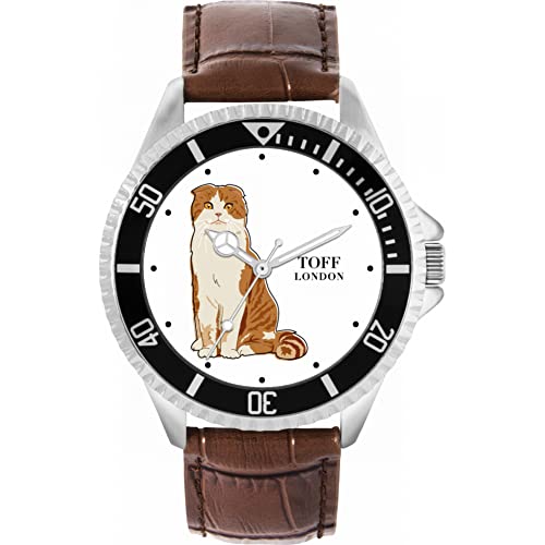 Toff London Scottish Fold Katzenuhr von Toff London