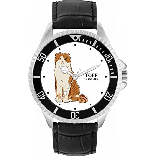 Toff London Scottish Fold Katzenuhr von Toff London