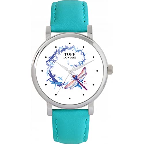 Toff London Sich drehende Libelle Uhr von Toff London