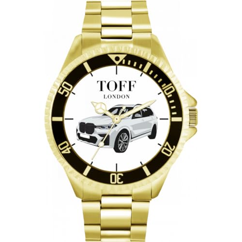 Toff London Silber 4x4 Uhr TLWL-2557 von Toff London
