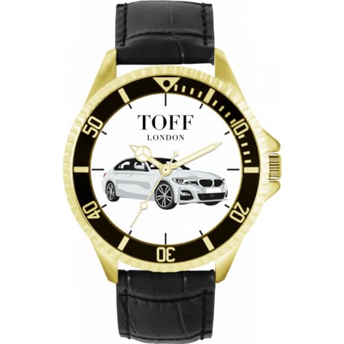 Toff London Silber Limousine Auto Uhr TLWL-2786 von Toff London