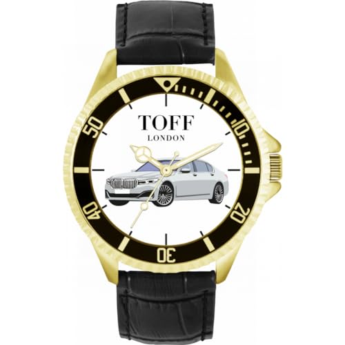 Toff London Silber Limousine Auto Uhr TLWL-2873 von Toff London