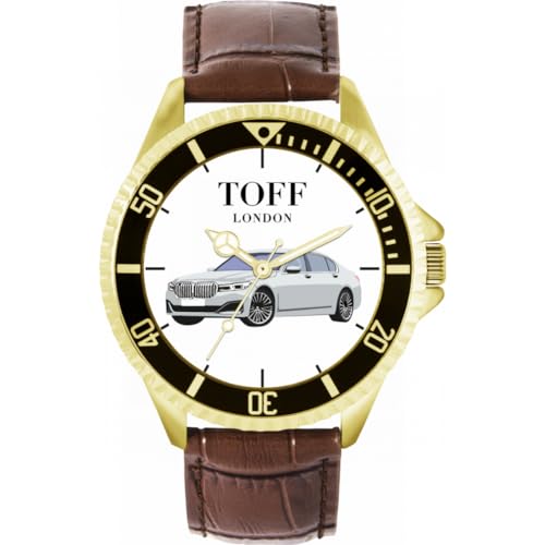 Toff London Silber Limousine Auto Uhr TLWL-3154 von Toff London