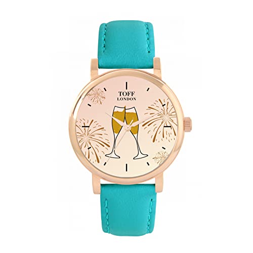 Toff London Silvester Champagner Uhr von Toff London