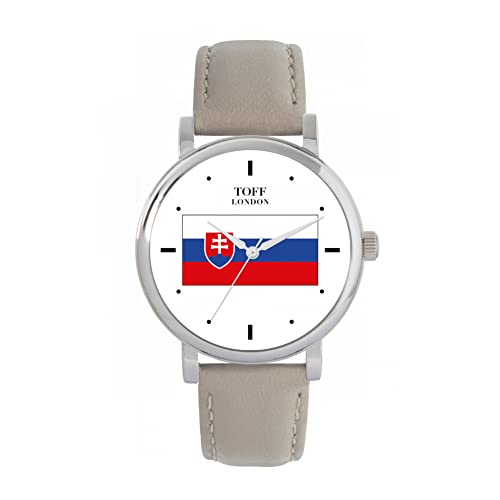 Toff London Slowakei Flagge Uhr von Toff London