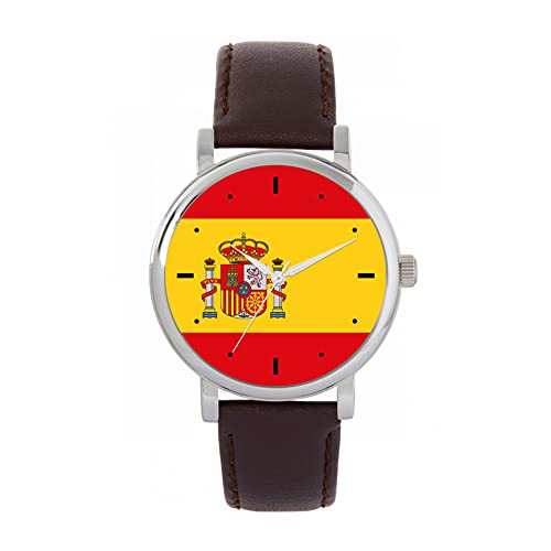 Toff London Spanien Flagge Uhr von Toff London