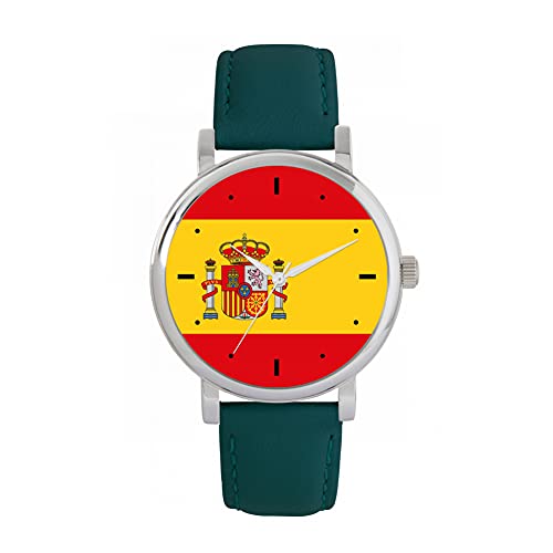 Toff London Spanien Flagge Uhr von Toff London