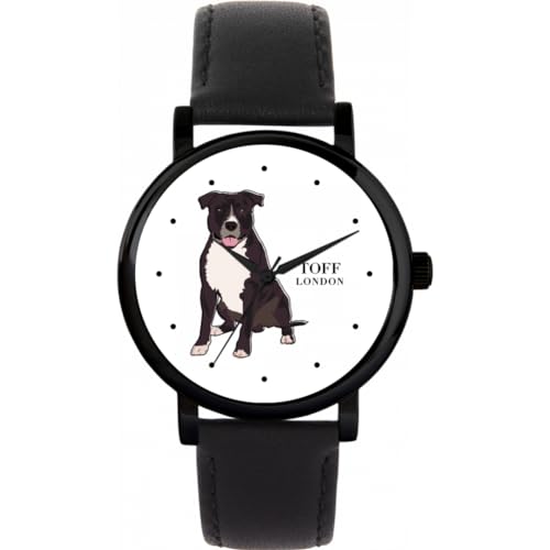 Toff London Staffordshire Terrier Hundeuhr von Toff London