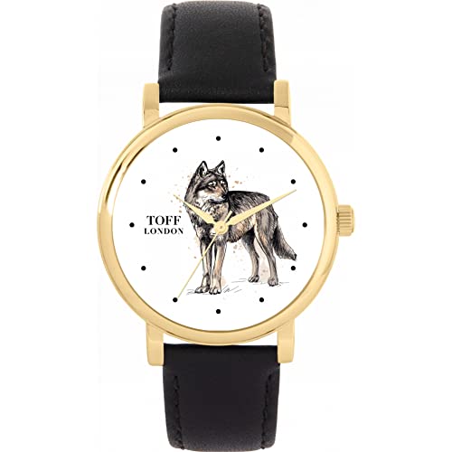 Toff London Stehende Wolfsuhr von Toff London