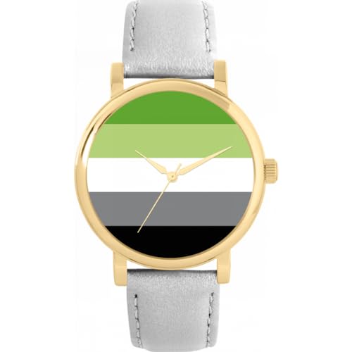 Toff London Stolz Aromantische Flagge Uhr von Toff London