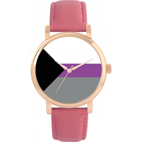 Toff London Stolz Demisexuelle Flagge Uhr von Toff London