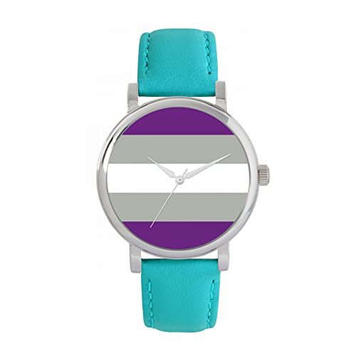 Toff London Stolz Greysexuelle Flagge Uhr von Toff London