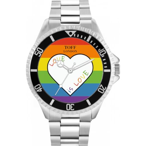 Toff London Stolz Herz Liebe ist Liebe Uhr von Toff London