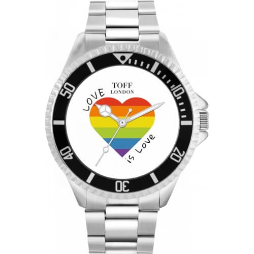 Toff London Stolz Herz Liebe ist Liebe Uhr von Toff London