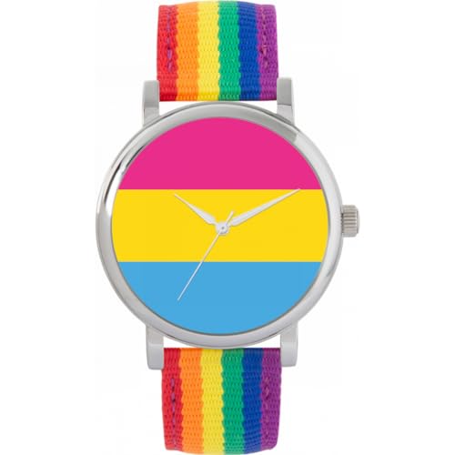 Toff London Stolz Pansexueller Stolz Flagge Uhr von Toff London