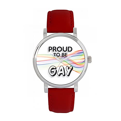 Toff London Stolz Regenbogenband Stolze Uhr von Toff London