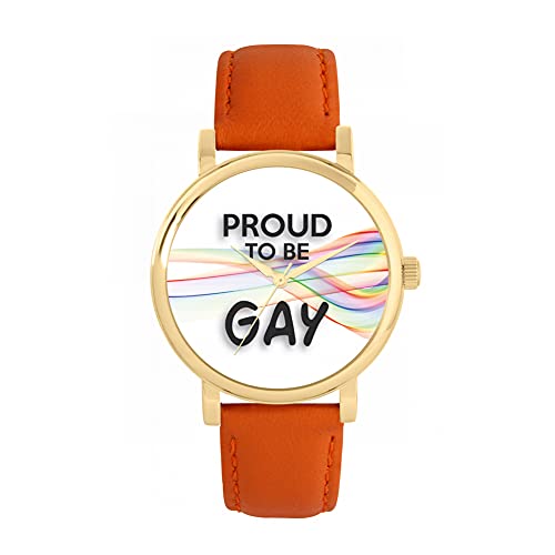 Toff London Stolz Regenbogenband Stolze Uhr von Toff London