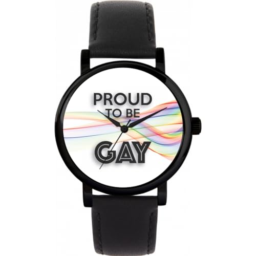 Toff London Pride Rainbow Ribbon Stolze Uhr von Toff London