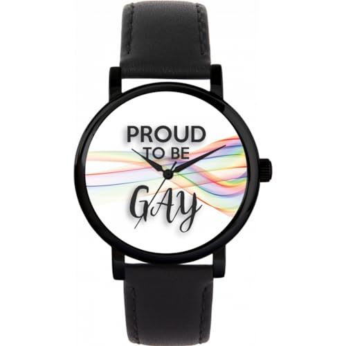 Toff London Pride Rainbow Ribbon Stolze Uhr von Toff London