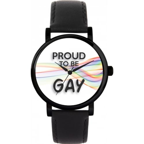 Toff London Pride Rainbow Ribbon Stolze Uhr von Toff London