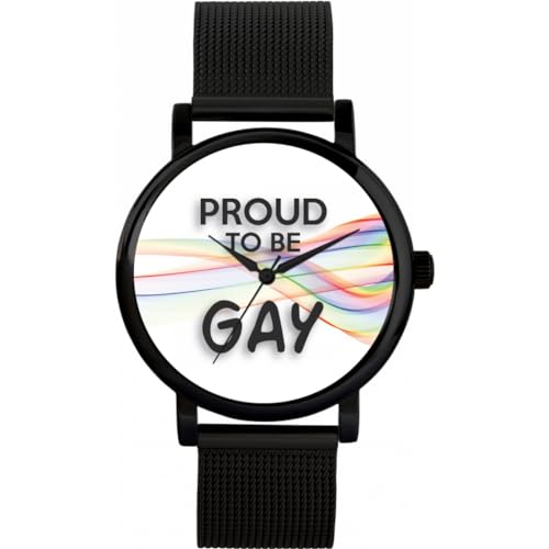 Toff London Pride Rainbow Ribbon Stolze Uhr von Toff London