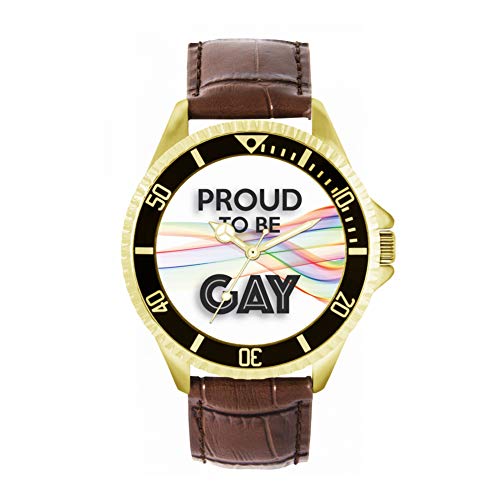 Toff London Stolz Regenbogenband stolze Uhr von Toff London