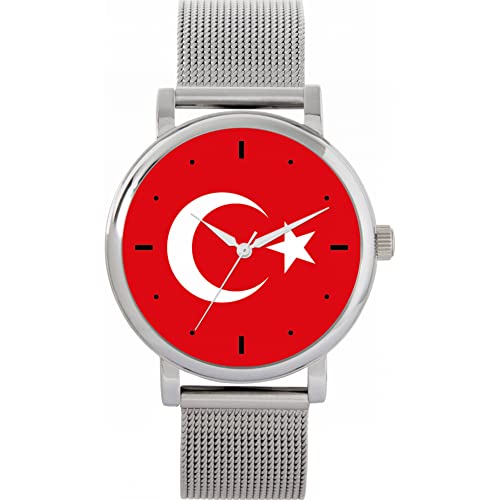 Toff London Türkei Flagge Uhr von Toff London