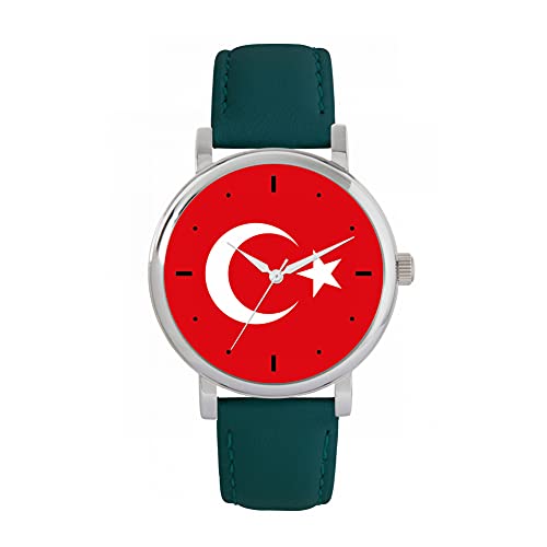 Toff London Türkei Flagge Uhr von Toff London